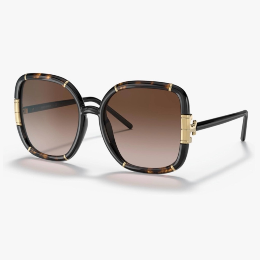 Tory Burch Women's Sunglasses TY9063U - Dark Tortoise